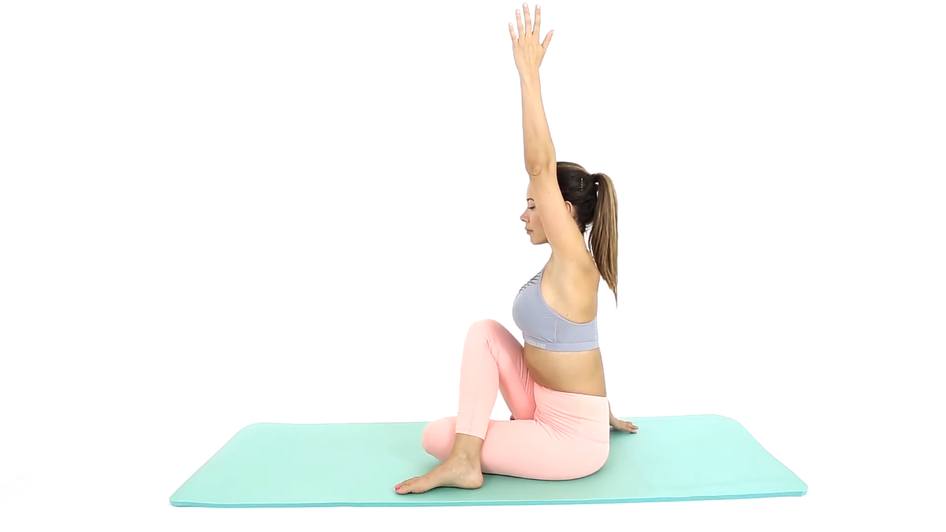 Spinal Twist (Ardha Matsyendrasana)  of Kundalini yoga